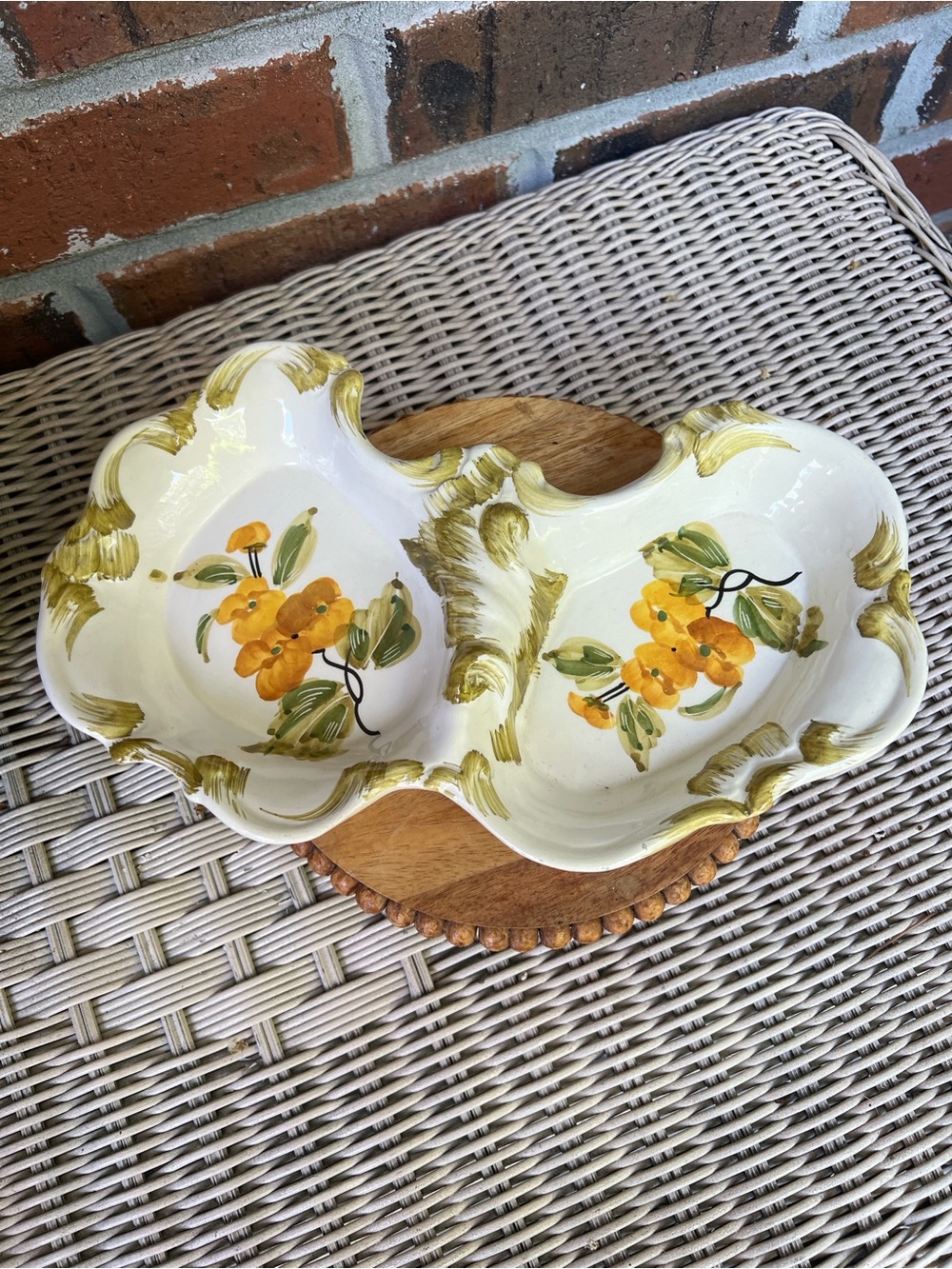 Vintage Italian Relish Dish